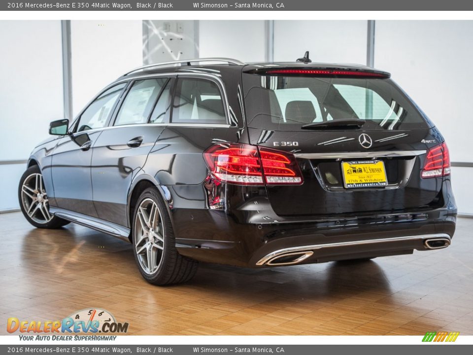 2016 Mercedes-Benz E 350 4Matic Wagon Black / Black Photo #3