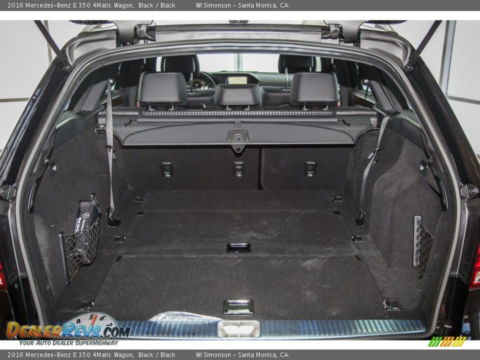 2016 Mercedes-Benz E 350 4Matic Wagon Black / Black Photo #5