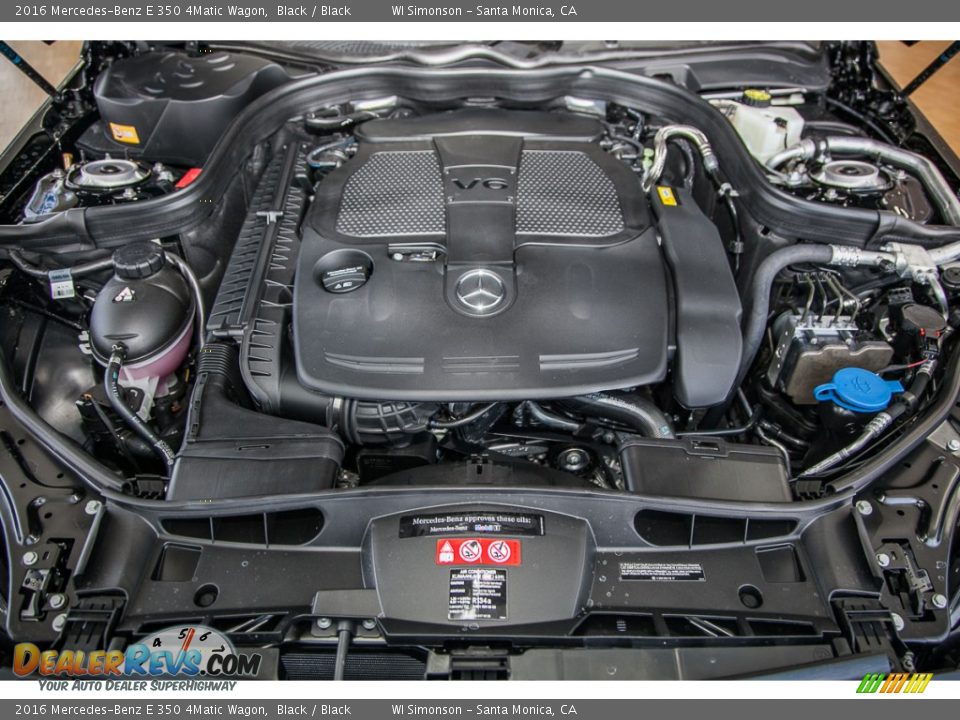2016 Mercedes-Benz E 350 4Matic Wagon Black / Black Photo #8
