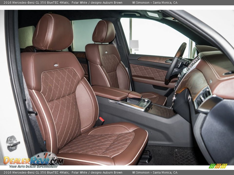 Front Seat of 2016 Mercedes-Benz GL 350 BlueTEC 4Matic Photo #2