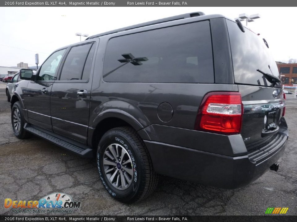 Magnetic Metallic 2016 Ford Expedition EL XLT 4x4 Photo #5