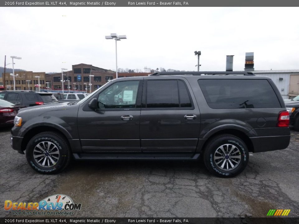Magnetic Metallic 2016 Ford Expedition EL XLT 4x4 Photo #6