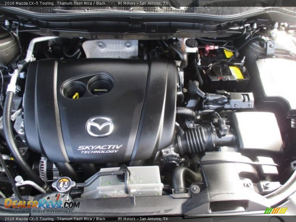 2016 Mazda CX-5 Touring Titanium Flash Mica / Black Photo #24