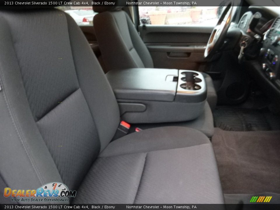 2013 Chevrolet Silverado 1500 LT Crew Cab 4x4 Black / Ebony Photo #10