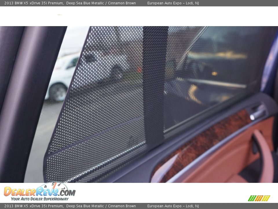 2013 BMW X5 xDrive 35i Premium Deep Sea Blue Metallic / Cinnamon Brown Photo #17