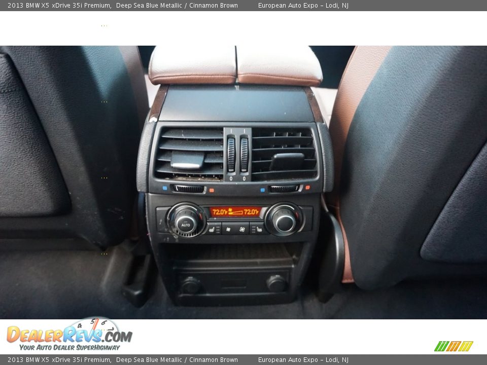 2013 BMW X5 xDrive 35i Premium Deep Sea Blue Metallic / Cinnamon Brown Photo #18