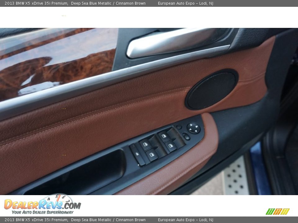 2013 BMW X5 xDrive 35i Premium Deep Sea Blue Metallic / Cinnamon Brown Photo #20