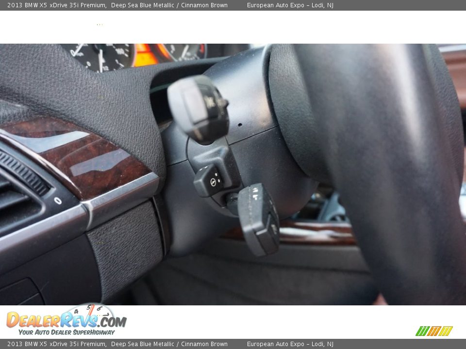 2013 BMW X5 xDrive 35i Premium Deep Sea Blue Metallic / Cinnamon Brown Photo #23