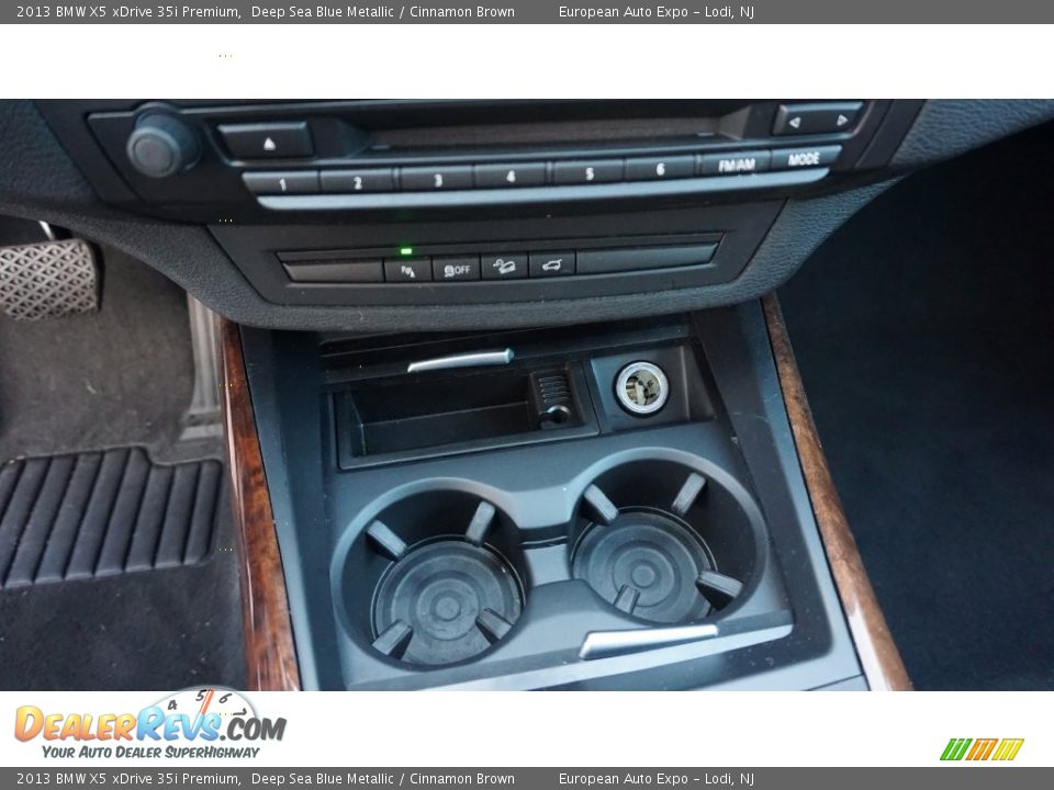 2013 BMW X5 xDrive 35i Premium Deep Sea Blue Metallic / Cinnamon Brown Photo #31