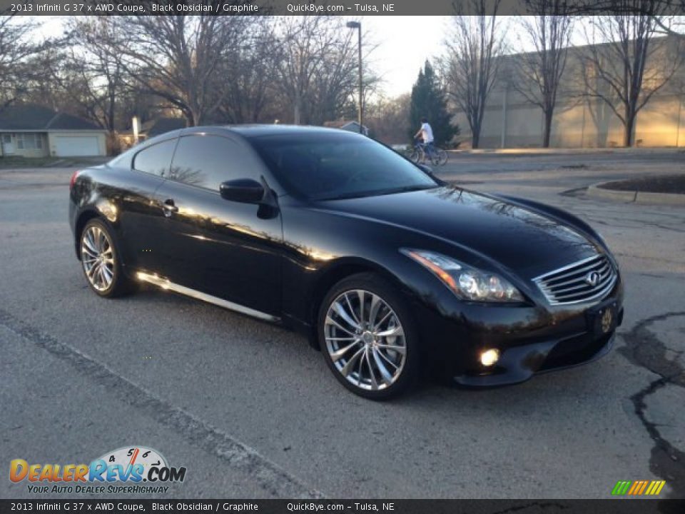 Front 3/4 View of 2013 Infiniti G 37 x AWD Coupe Photo #1