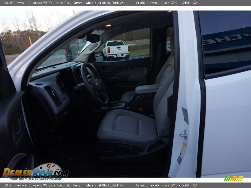 2016 Chevrolet Colorado WT Extended Cab Summit White / Jet Black/Dark Ash Photo #8
