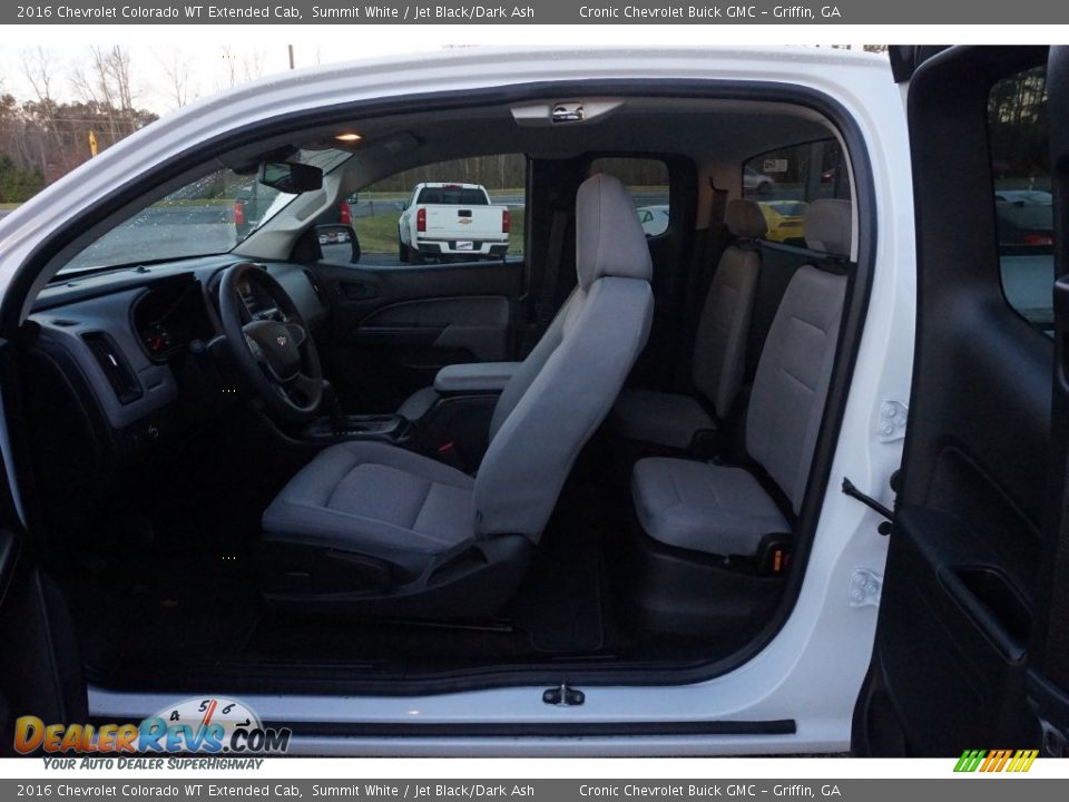 2016 Chevrolet Colorado WT Extended Cab Summit White / Jet Black/Dark Ash Photo #10