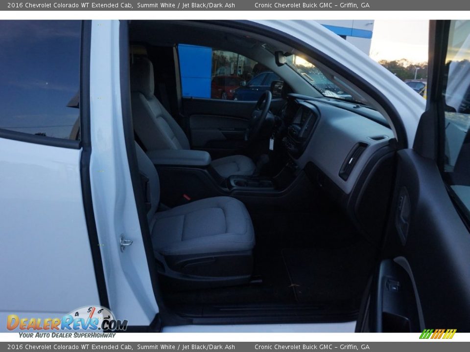 2016 Chevrolet Colorado WT Extended Cab Summit White / Jet Black/Dark Ash Photo #12