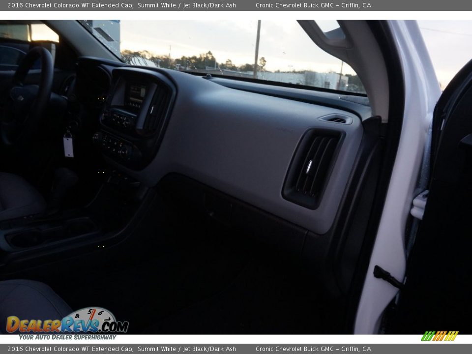 2016 Chevrolet Colorado WT Extended Cab Summit White / Jet Black/Dark Ash Photo #13