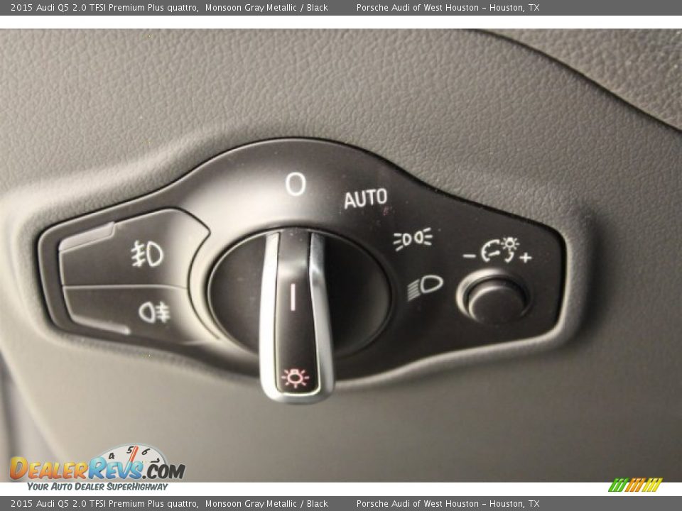 2015 Audi Q5 2.0 TFSI Premium Plus quattro Monsoon Gray Metallic / Black Photo #33