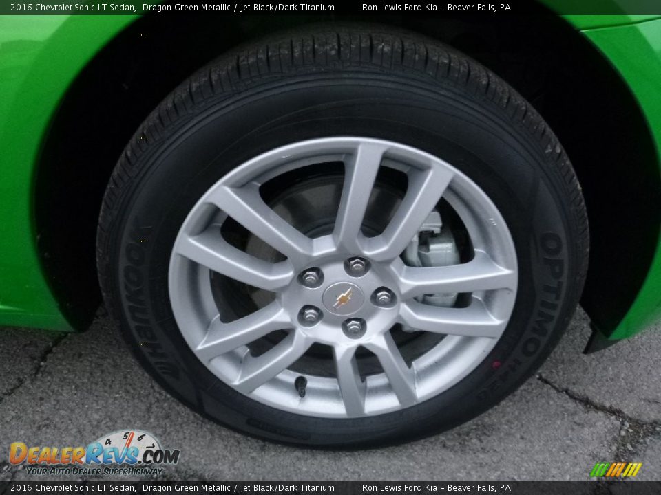 2016 Chevrolet Sonic LT Sedan Wheel Photo #10