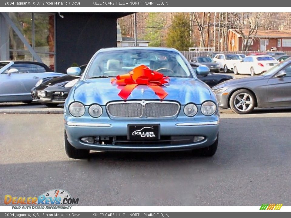 2004 Jaguar XJ XJ8 Zircon Metallic / Dove Photo #2