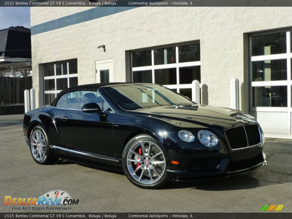 Front 3/4 View of 2015 Bentley Continental GT V8 S Convertible Photo #1
