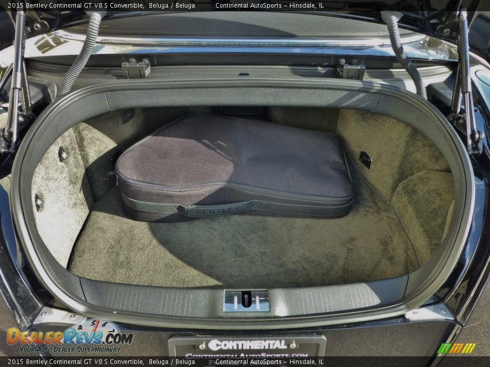 2015 Bentley Continental GT V8 S Convertible Trunk Photo #10