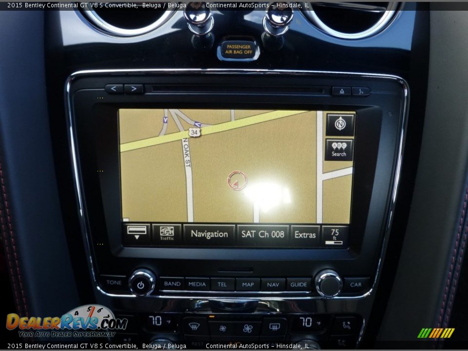 Navigation of 2015 Bentley Continental GT V8 S Convertible Photo #19