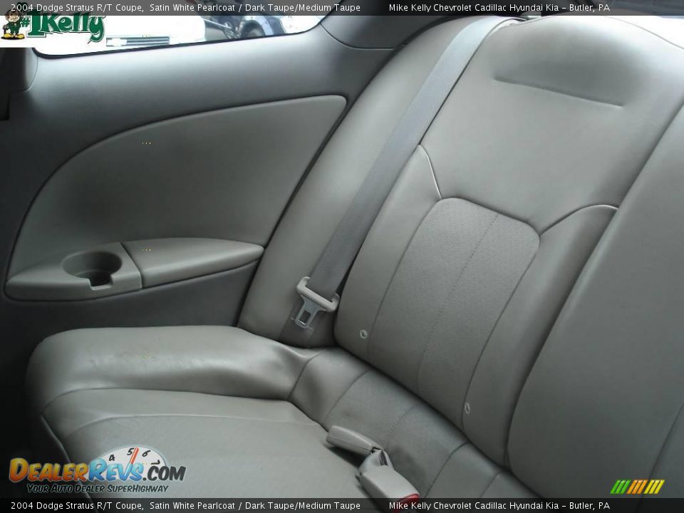 2004 Dodge Stratus R/T Coupe Satin White Pearlcoat / Dark Taupe/Medium Taupe Photo #10
