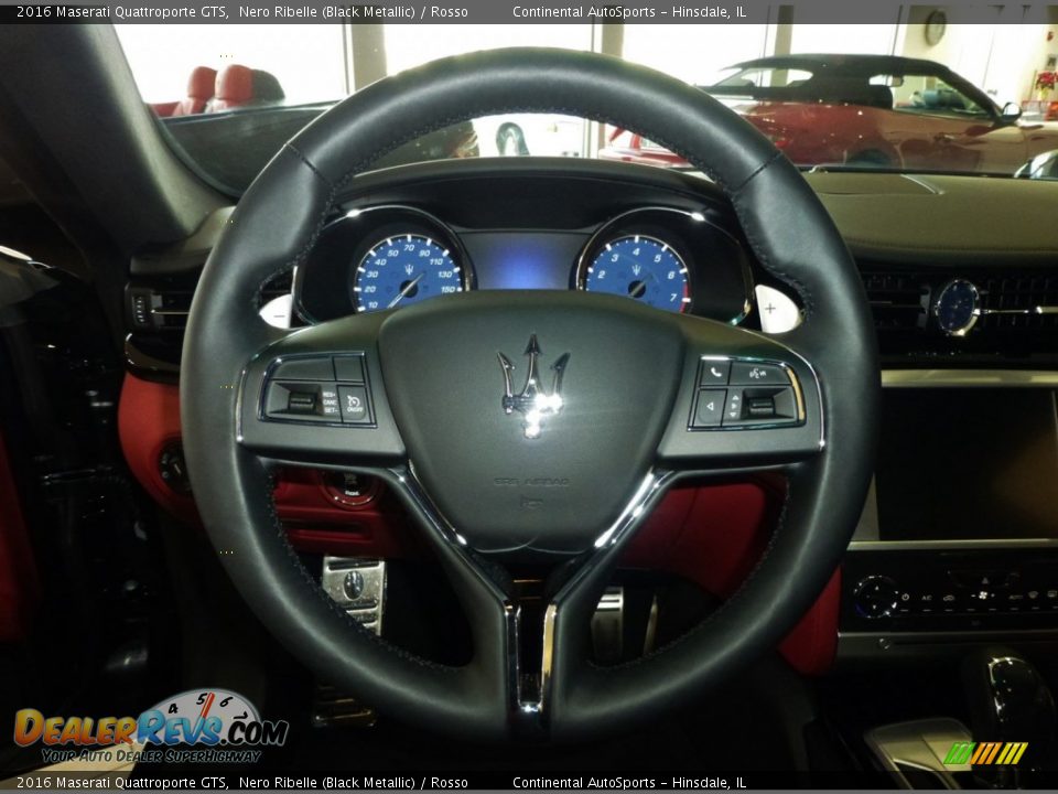 2016 Maserati Quattroporte GTS Steering Wheel Photo #9