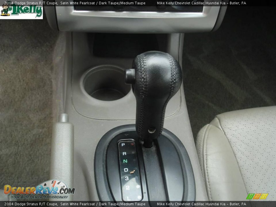 2004 Dodge Stratus R/T Coupe Satin White Pearlcoat / Dark Taupe/Medium Taupe Photo #18