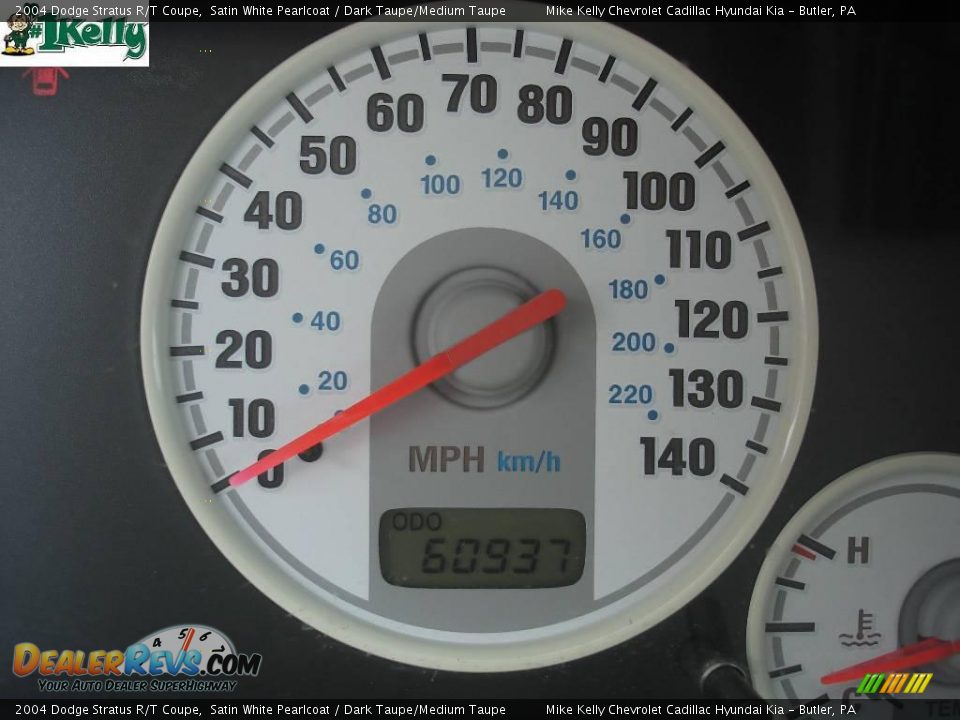 2004 Dodge Stratus R/T Coupe Satin White Pearlcoat / Dark Taupe/Medium Taupe Photo #20