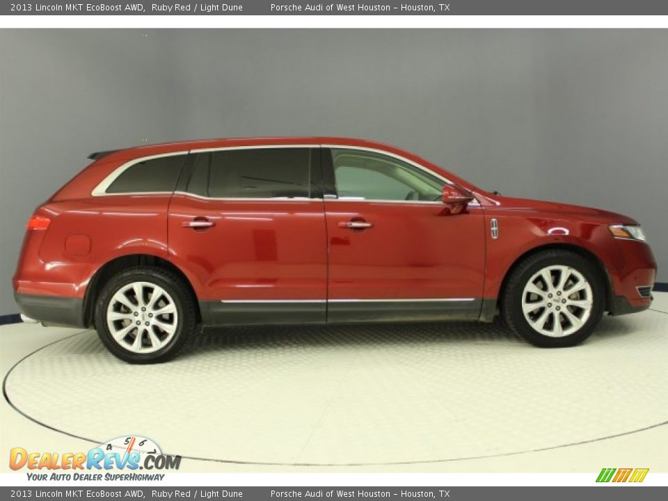 2013 Lincoln MKT EcoBoost AWD Ruby Red / Light Dune Photo #8