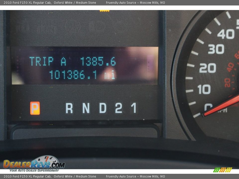 2010 Ford F150 XL Regular Cab Oxford White / Medium Stone Photo #1