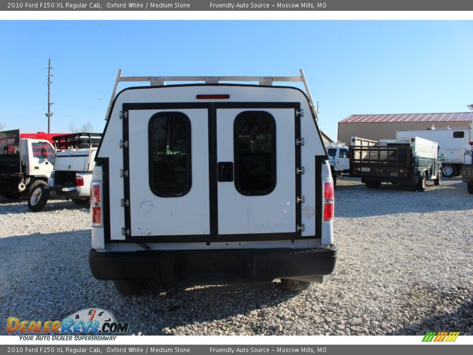 2010 Ford F150 XL Regular Cab Oxford White / Medium Stone Photo #6
