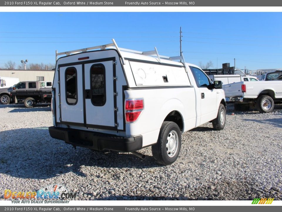 2010 Ford F150 XL Regular Cab Oxford White / Medium Stone Photo #7