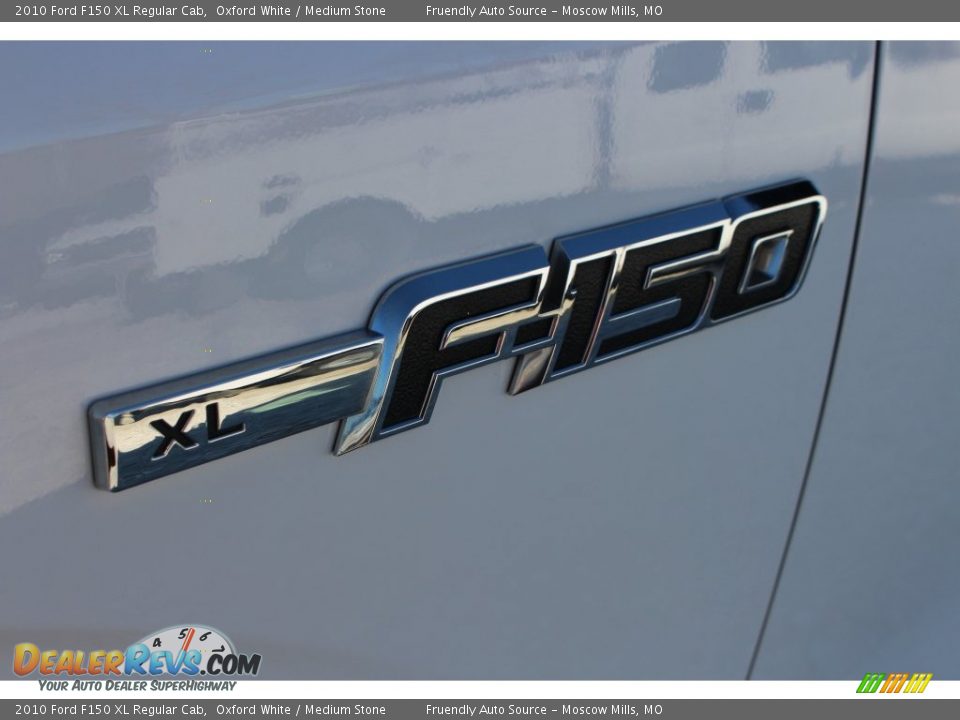 2010 Ford F150 XL Regular Cab Oxford White / Medium Stone Photo #14