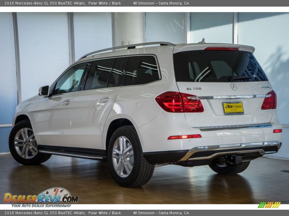 2016 Mercedes-Benz GL 350 BlueTEC 4Matic Polar White / Black Photo #3