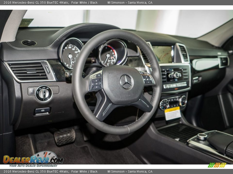 2016 Mercedes-Benz GL 350 BlueTEC 4Matic Polar White / Black Photo #5