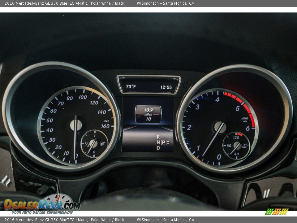 2016 Mercedes-Benz GL 350 BlueTEC 4Matic Polar White / Black Photo #7