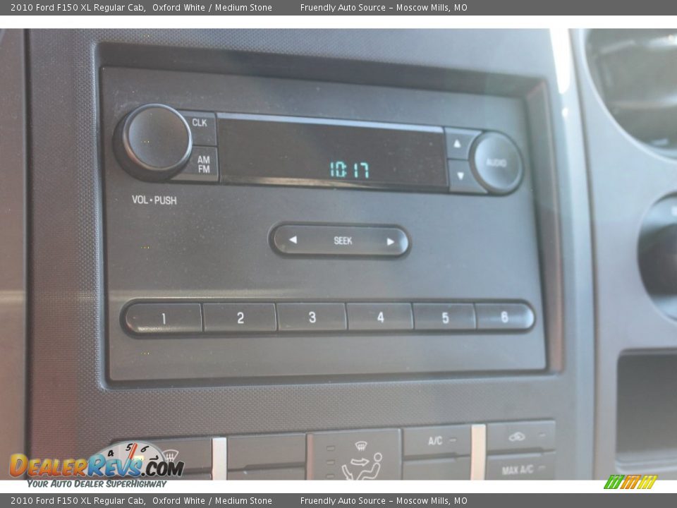 2010 Ford F150 XL Regular Cab Oxford White / Medium Stone Photo #33
