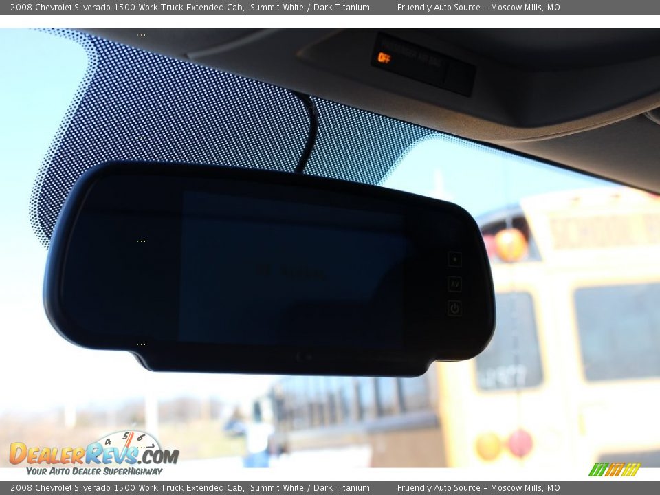 2008 Chevrolet Silverado 1500 Work Truck Extended Cab Summit White / Dark Titanium Photo #1