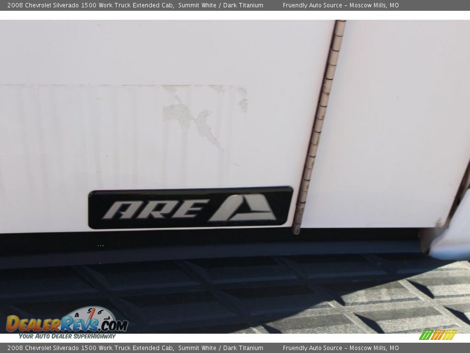 2008 Chevrolet Silverado 1500 Work Truck Extended Cab Summit White / Dark Titanium Photo #28
