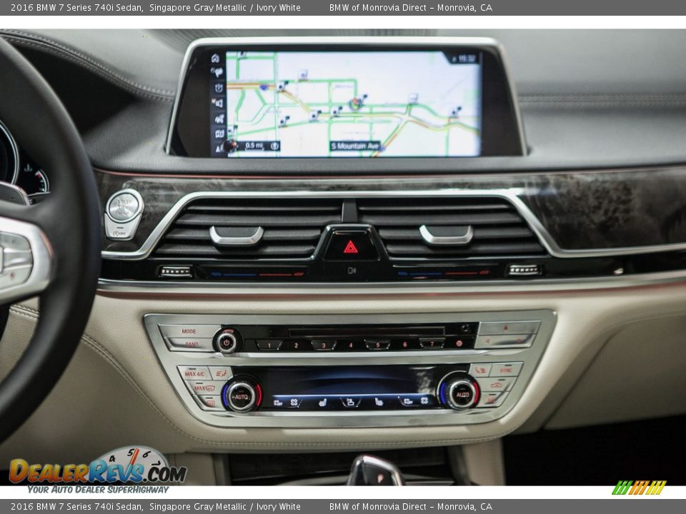 Controls of 2016 BMW 7 Series 740i Sedan Photo #5