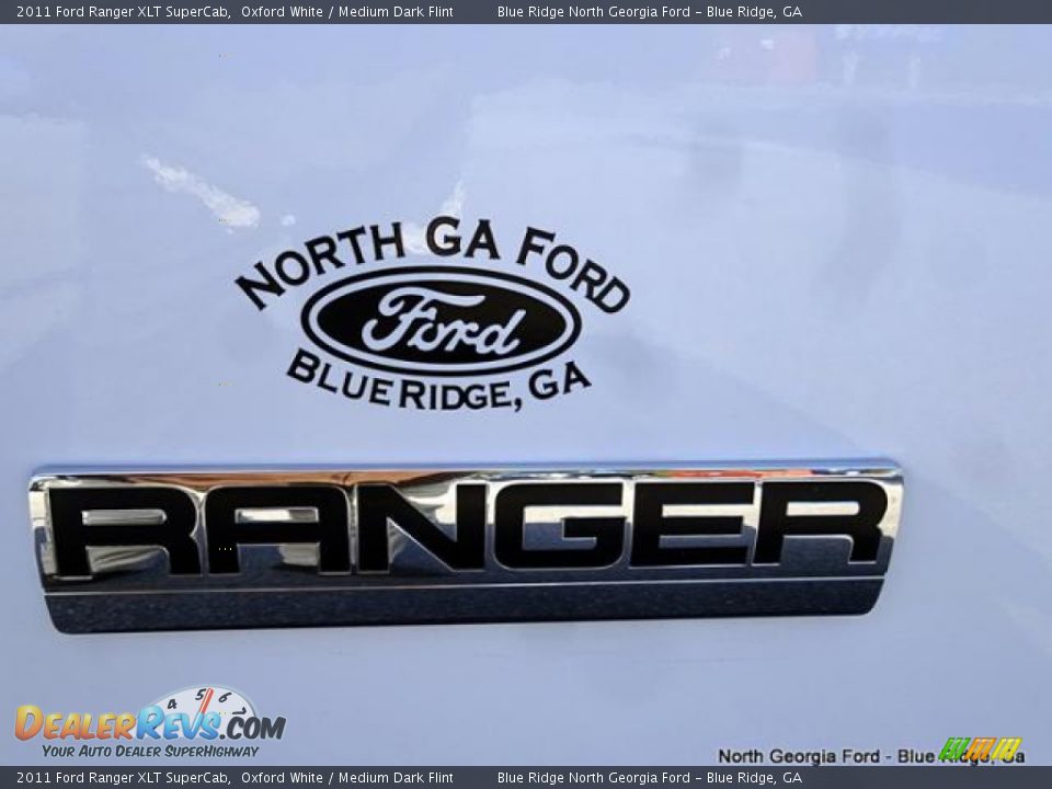 2011 Ford Ranger XLT SuperCab Oxford White / Medium Dark Flint Photo #30