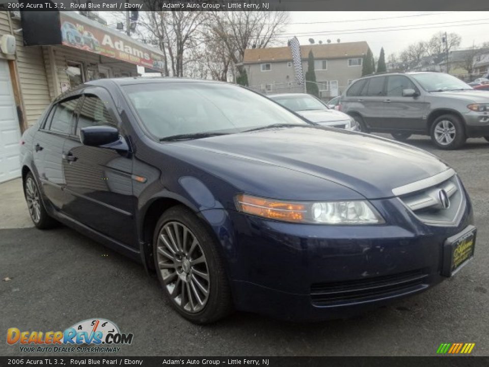 2006 Acura TL 3.2 Royal Blue Pearl / Ebony Photo #3