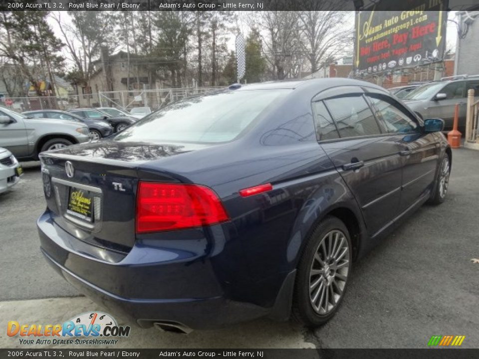 2006 Acura TL 3.2 Royal Blue Pearl / Ebony Photo #5