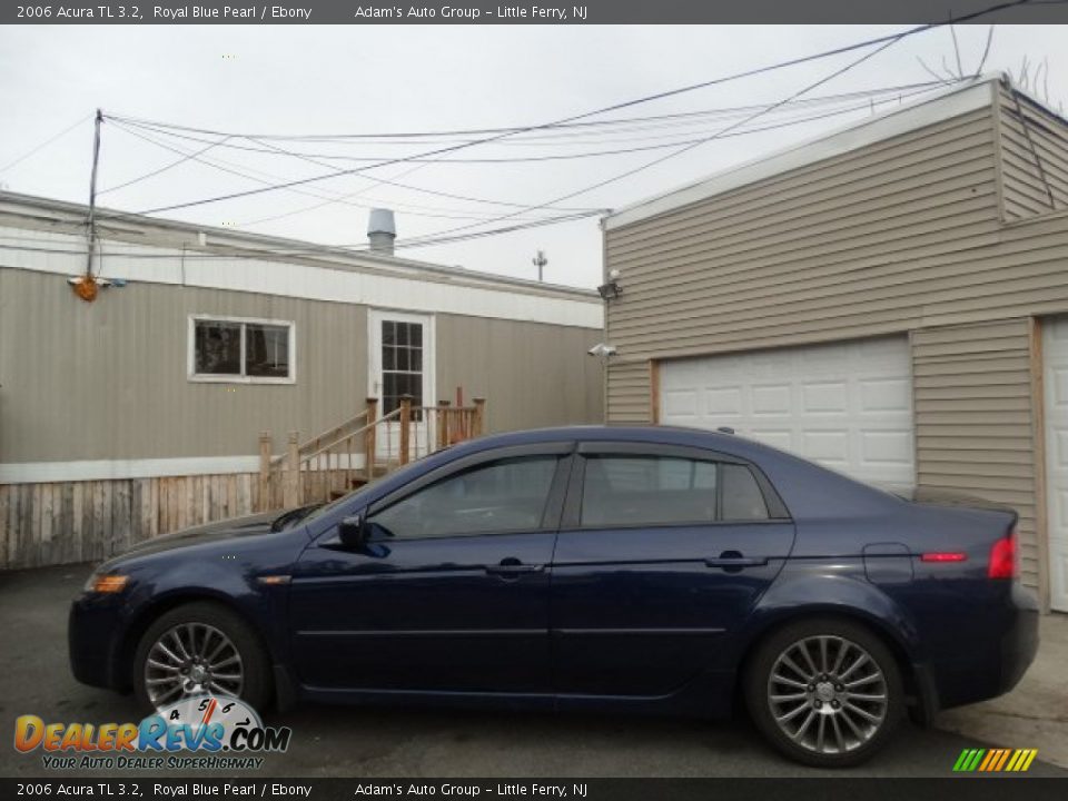 2006 Acura TL 3.2 Royal Blue Pearl / Ebony Photo #8