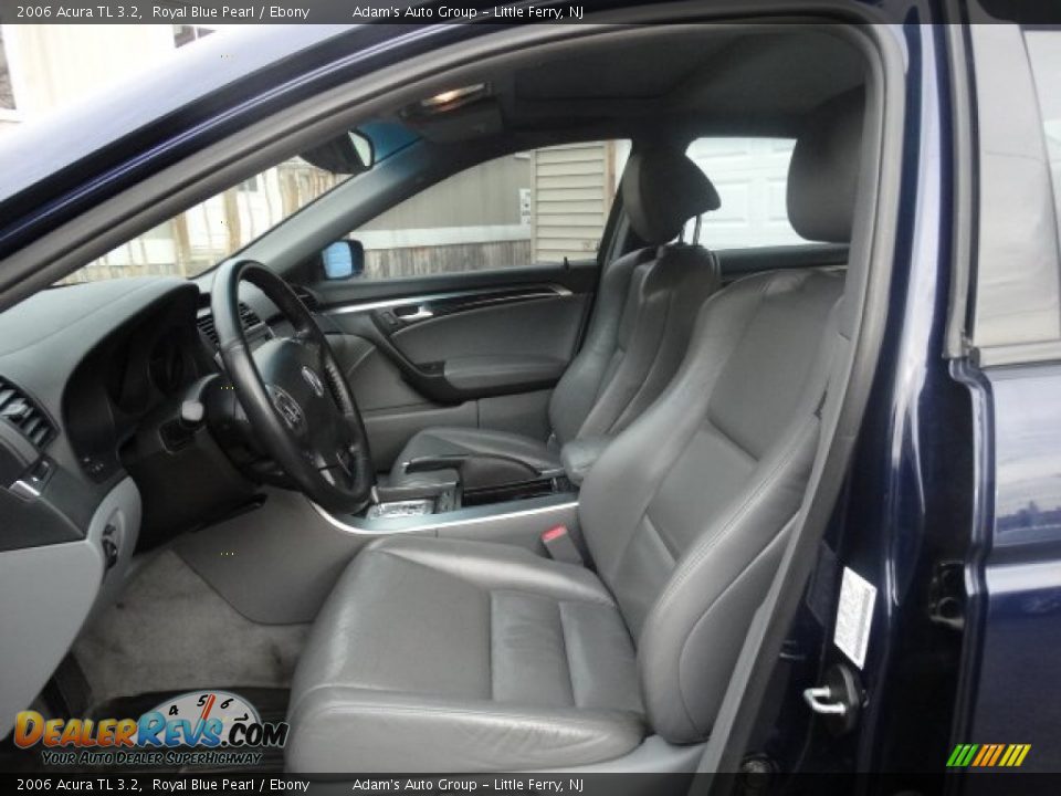 2006 Acura TL 3.2 Royal Blue Pearl / Ebony Photo #9