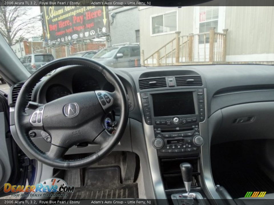 2006 Acura TL 3.2 Royal Blue Pearl / Ebony Photo #11