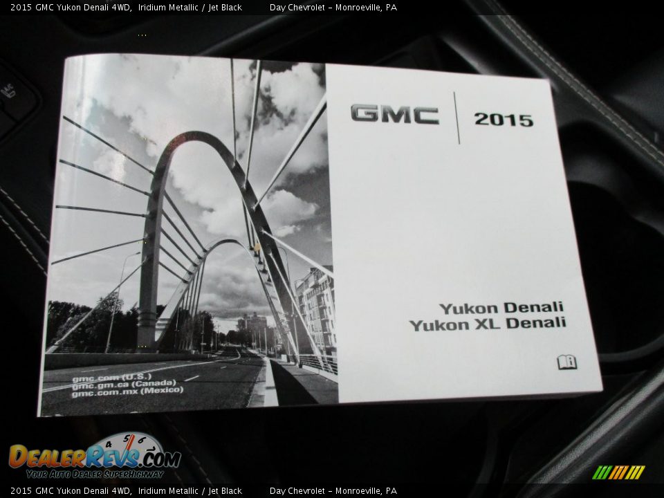 2015 GMC Yukon Denali 4WD Iridium Metallic / Jet Black Photo #31