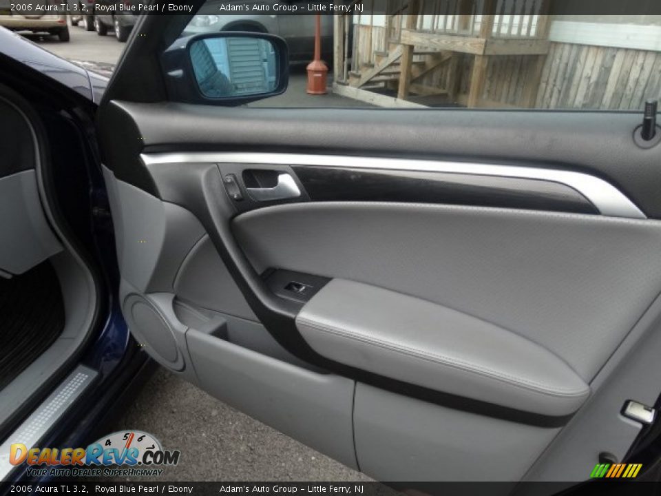 2006 Acura TL 3.2 Royal Blue Pearl / Ebony Photo #19