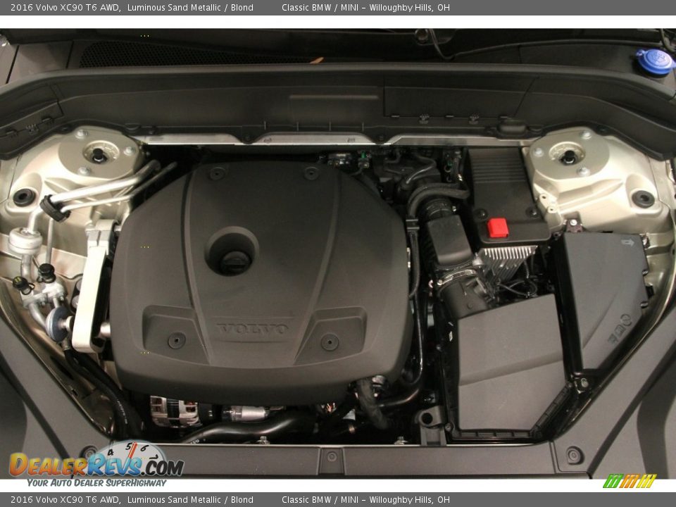 2016 Volvo XC90 T6 AWD 2.0 Liter Turbocharged DOHC 16-Valve VVT 4 Cylinder Engine Photo #25