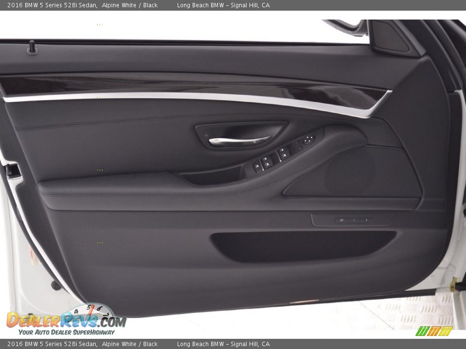 2016 BMW 5 Series 528i Sedan Alpine White / Black Photo #11